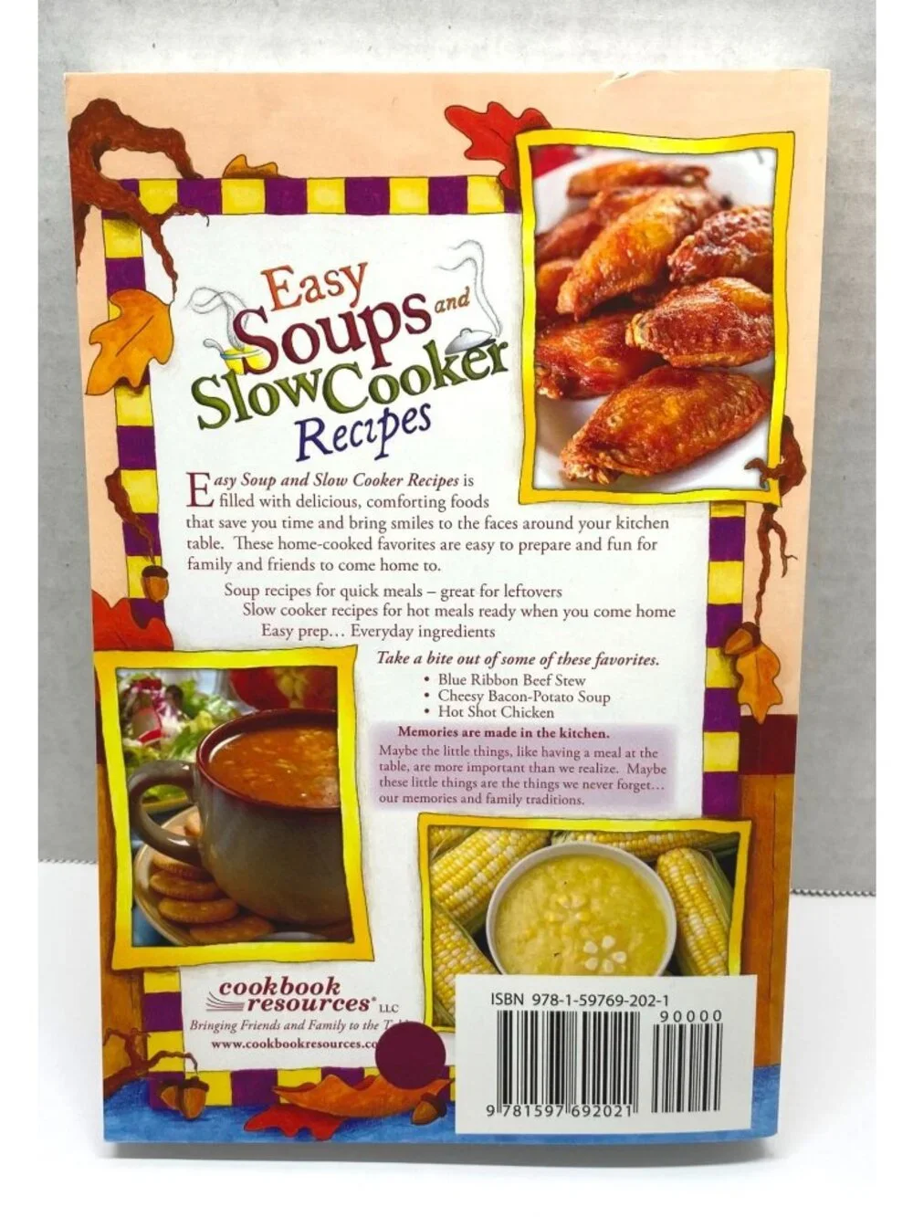 Easy Soups and Slow Cooker Recipes Cookbook Comfort Food Home Cooking 2012